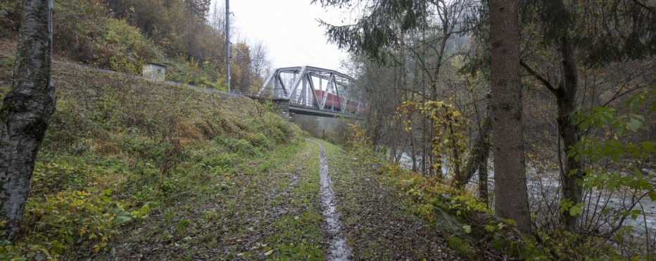 Tavanasa Brücken | 0160_4787-Panorama.jpg         Brücke der Rhätischen Bahn, Oktober 2016