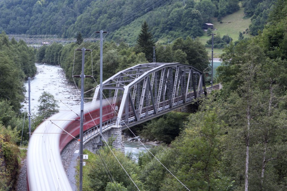 Tavanasa Brücken | 0075_3332.jpg         Brücke der Rhätischen Bahn, Juli 2016
